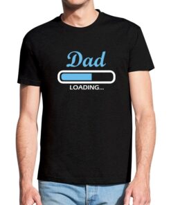 Vyriški marškinėliai su spauda Dad loading