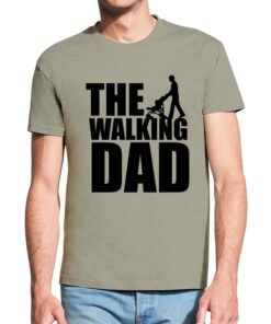 Vyriški marškinėliai su spauda The walking dad