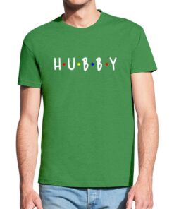 Vyriški marškinėliai su spauda Hubby
