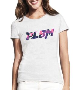 Moteriški marškinėliai su spauda PLBM