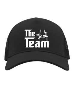 Universali laisvalaikio kepuraitė bernvakariui su spauda The team