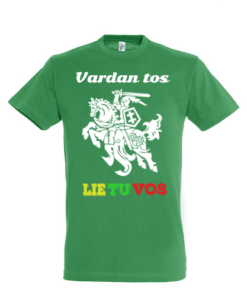 Universalūs marškinėliai "Vardan Lietuvos ", Marskineliai.lt, susikurkite savo marškinėlius