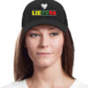 Juoda kepuraitė su porai skirtu dizainu Lietuva
