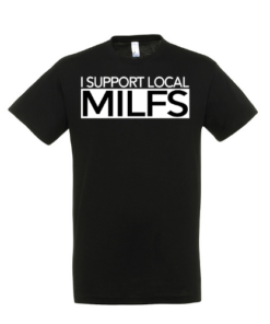 Universalūs marškinėliai "I support MILFS C", Marskineliai.lt, susikurkite savo marškinėlius