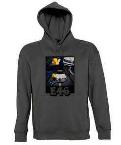 Universalus džemperis "Unisex E46 hoodie", Marskineliai.lt, susikurkite savo marškinėlius
