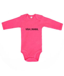 Vaikiški bodžiukai "Visa į mamą" orchidėja