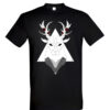 Universalūs marškinėliai "Mr. Deer" juoda