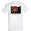 Universalūs marškinėliai "Rose thorns" balta