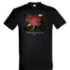 Universalūs marškinėliai "Rose thorns" juoda