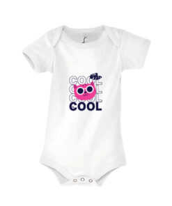 Vaikiški bodžiukai "COOL" balta