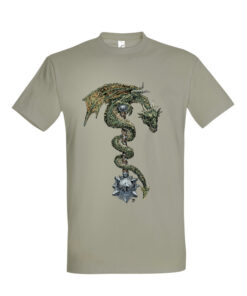 Universalūs marškinėliai "Dragon Mace" khaki