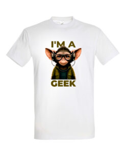 Universalūs marškinėliai "Im a Geek" 