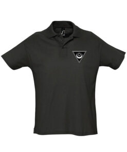 Vyriški polo marškinėliai "Black Sun" juoda