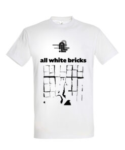 Universalūs marškinėliai "all white bricks"