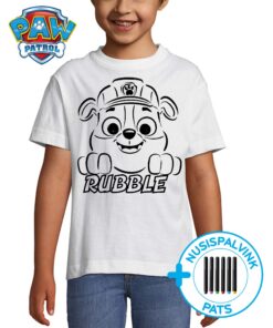 Spalvinimo marškinėliai vaikams su Šunyčiais patruliais