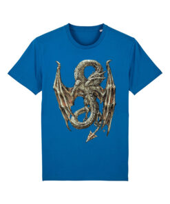 Universalūs ekologiški marškinėliai "Small Dragon"