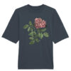 Universalūs ekologiški oversized marškinėliai "Royal Rose"