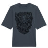 Universalūs ekologiški oversized marškinėliai "Tribal Thorns"
