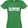 Moteriški marškinėliai "Olimpas žalia 2"