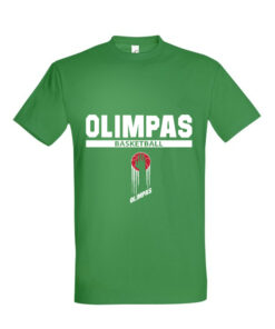 Universalūs marškinėliai "Olimpas žalia 1"