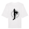 Universalūs ekologiški oversized marškinėliai "Whale"