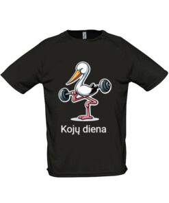 Vyriški marškinėliai sportui "Kojų diena"