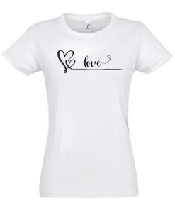 Moteriški marškinėliai "Love"