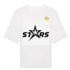 Universalūs ekologiški oversized marškinėliai "Marškinėliai STARS"