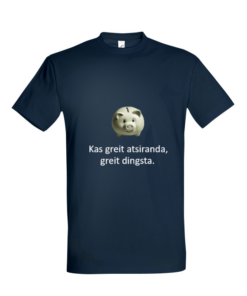 Universalūs marškinėliai "Piggy bank"