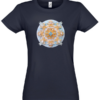 Moteriški marškinėliai "Žydroji mandala"