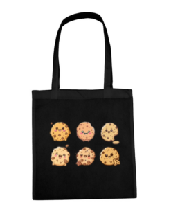 Medvilninis pirkinių krepšys "Cookies"