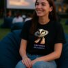 Moteriški marškinėliai su juokingais užrašais Saturno Saturnita