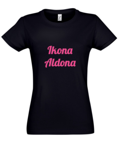 Moteriški marškinėliai "Ikona Aldona"