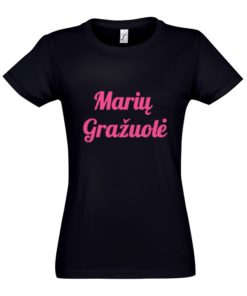 Moteriški marškinėliai "Marių Gražuolė"