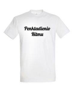 Universalūs marškinėliai "Penktadienio Ritmu"