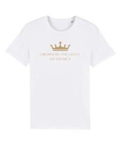 Universalūs ekologiški marškinėliai "Crown In The Light"