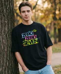 Madingiausi oversized marškinėliai su spauda 007