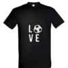 Universalūs marškinėliai "LOVE FOOTBALL"