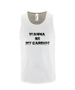 Vyriški marškinėliai sportui Sol's "WANNA BE MY CARDIO"