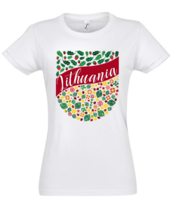 Moteriški marškinėliai "LITHUANIA"