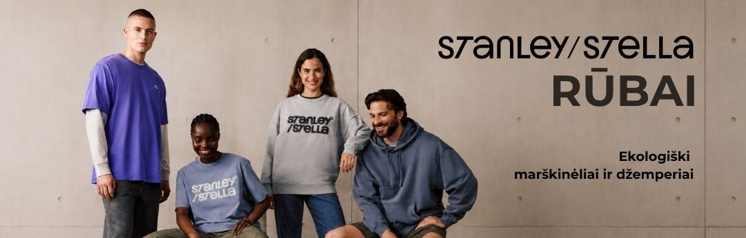 Keturi modeliai su Stanley Stella rūbais