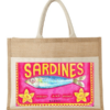 Medžiaginis pirkinių krepšys "Krepšys SARDINES"