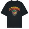 Ekologiški oversized marškinėliai "LITHUANIA"