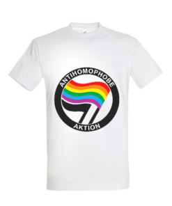 Universalūs marškinėliai "Antihomophobe Aktion"