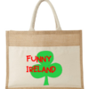 Medžiaginis pirkinių krepšys "Funny Ireland"