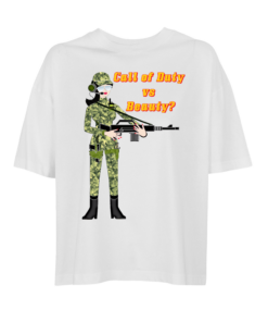 Moteriški oversized marškinėliai "Sergeant Zava"