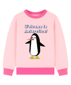 Vaikiškas džemperis "Penguin Pink"