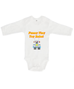Vaikiški bodžiukai "Funny Robot"