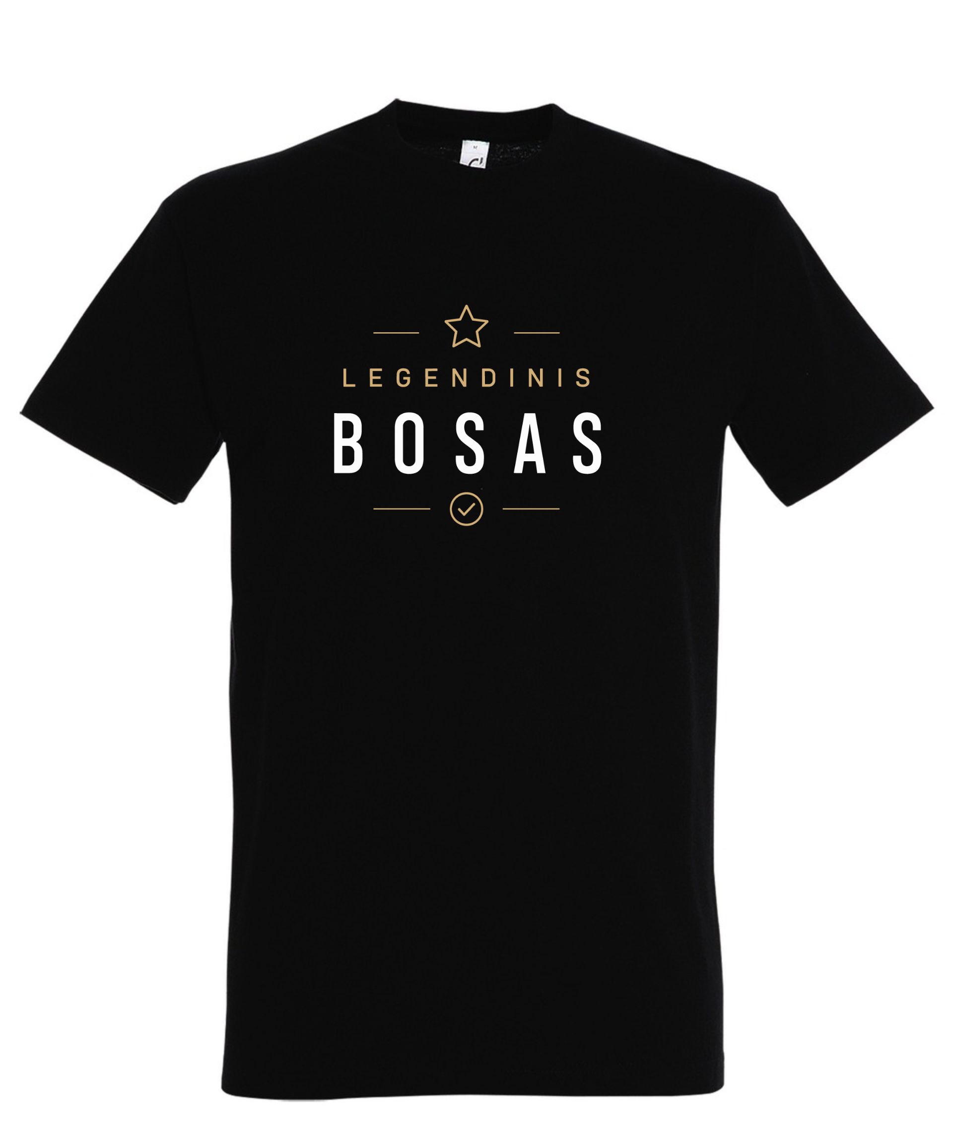 Marškinėliai bosui su užrašu Legendinis bosas