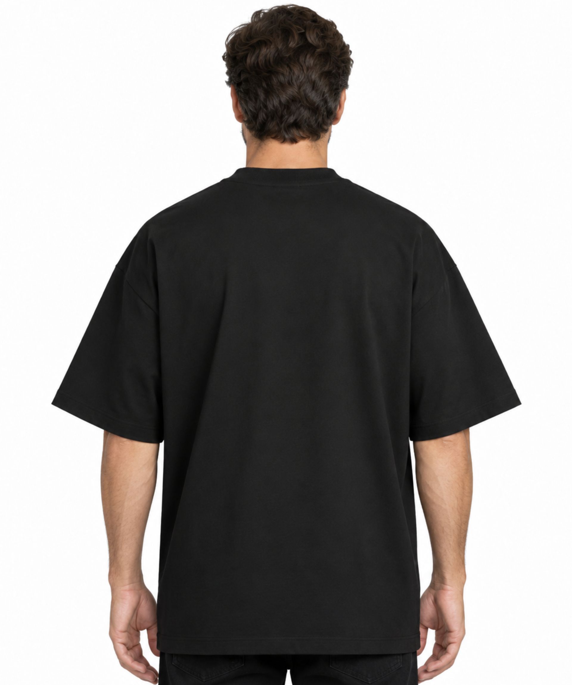 Ekologiški oversized marškinėliai "Aukščiausias lygis" - Image 2